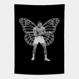 Muhammad Ali - Float Like a Butterfly Tapestry