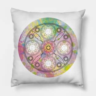 Creativity Mandala Pillow