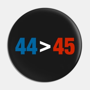 44 is greater than 45 Pin