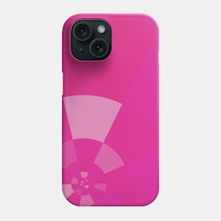 Pink Pinwheel abstract Phone Case