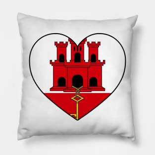 Heart - Gibraltar _116 Pillow