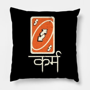 Karma Uno Card Pillow