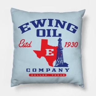 Ewing Oil Company Pillow