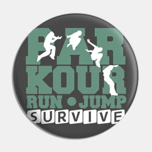 Parkour jump run survive Pin
