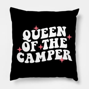 queen of the camper Pillow