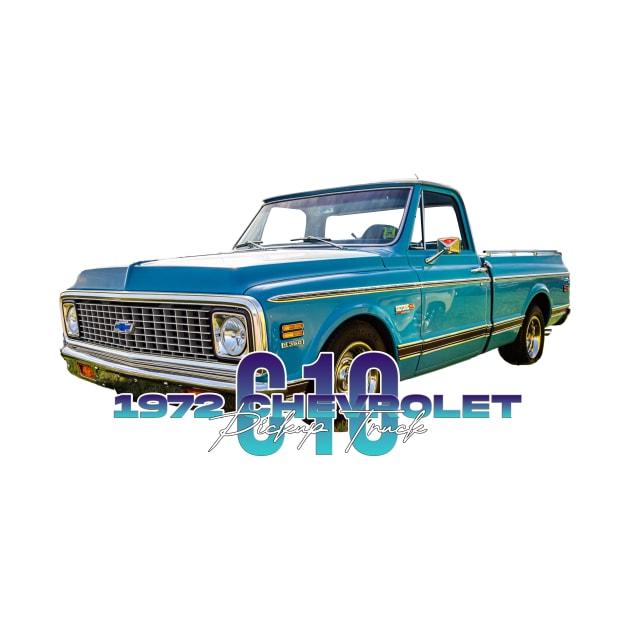 Restored 1972 Chevrolet C10 Pickup Truck by Gestalt Imagery