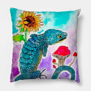 Wishing Lizard Pillow