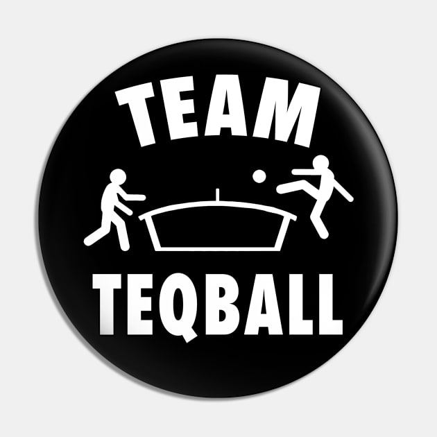 Teqball Player Choice for Sports Lifestyle Fashion Pin by merchlovers