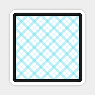 Light Blue Pattern Magnet