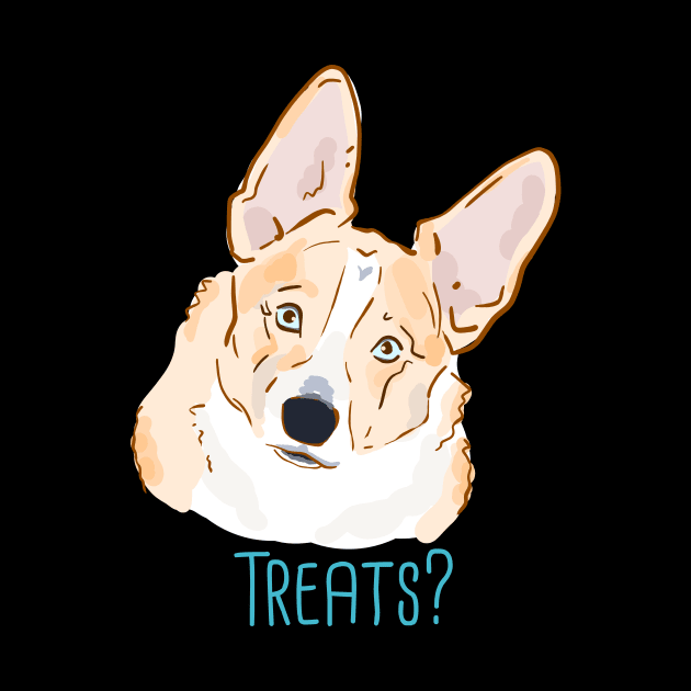 Treats? Corgi by KelseyLovelle