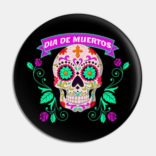 Dia De Muertos Pin