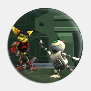 Ratchet and Clank - Wrong Game! Pin