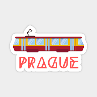 Prague Tram Magnet