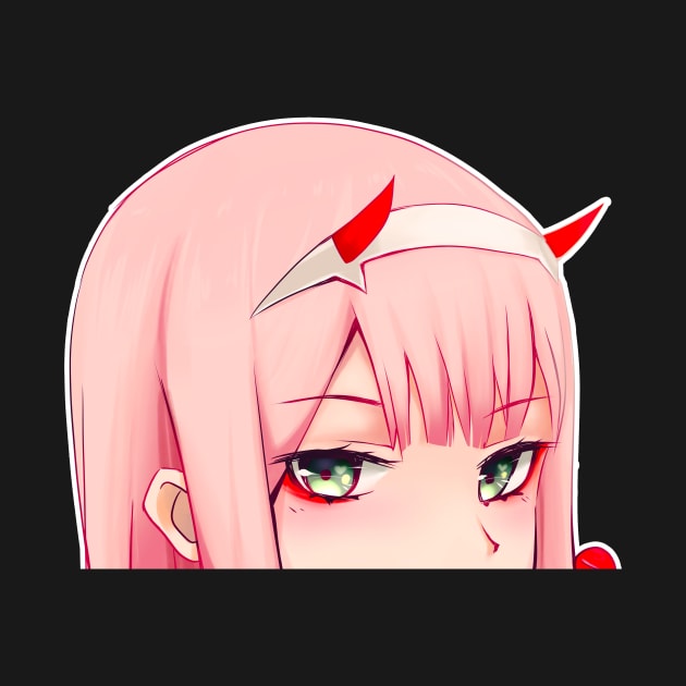 ZERO TWO PEEK, darling in the franx by AmyMeou