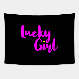 Lucky Girl Tapestry