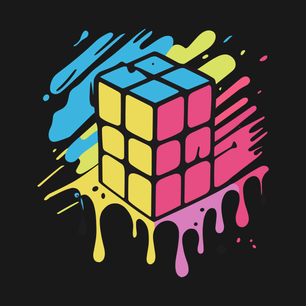 Melting Rubiks Cube by kknows