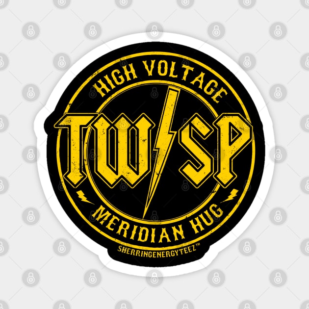 High Voltage Meridian Hug Magnet by SherringenergyTeez