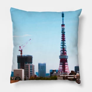 Photography - Tokyo tower Pillow