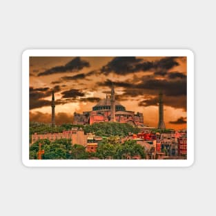 Turkey. Istanbul. Hagia Sophia. Magnet