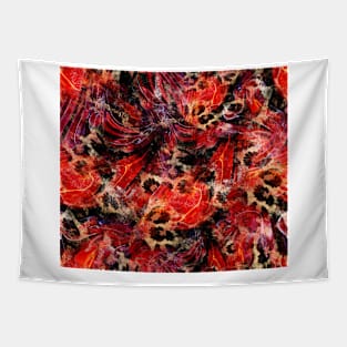 leopard print pattern Tapestry