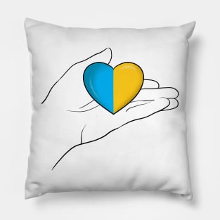 We support Ukraine Pillow