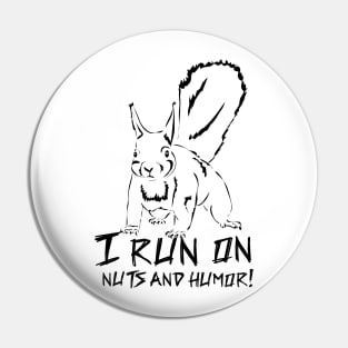 A funny squirrel for those who appreciate humor Pin