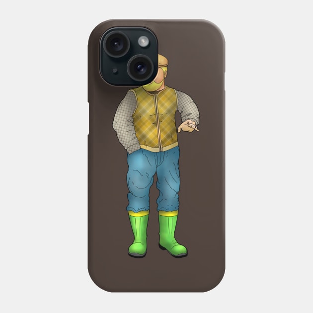 Farmer Mercy Phone Case by doublebeta