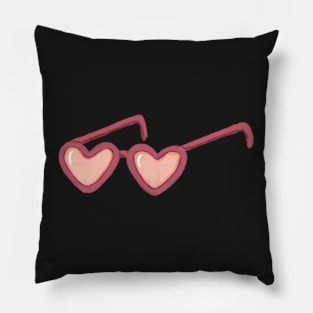 Heart glasses Pillow