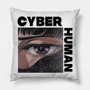 cyber human 1995 Pillow
