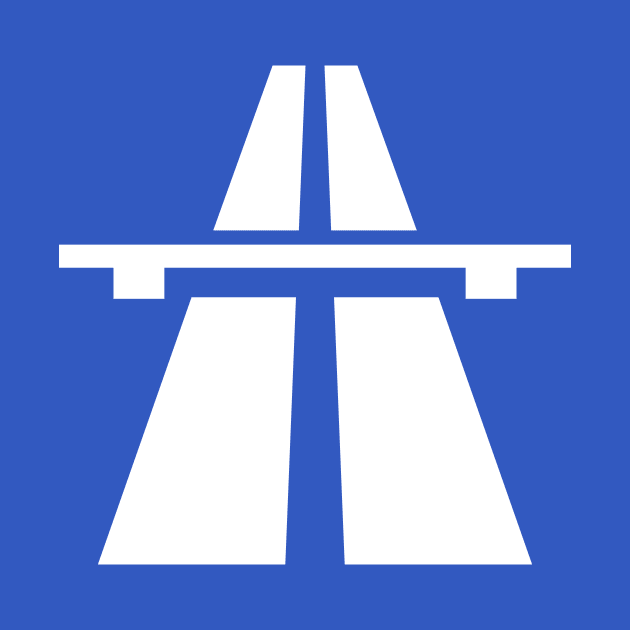 Autobahn Symbol by SchaubDesign