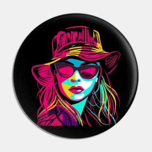 Fashion girl Pin