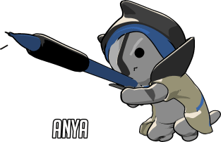 Anya - Katsuwatch Magnet