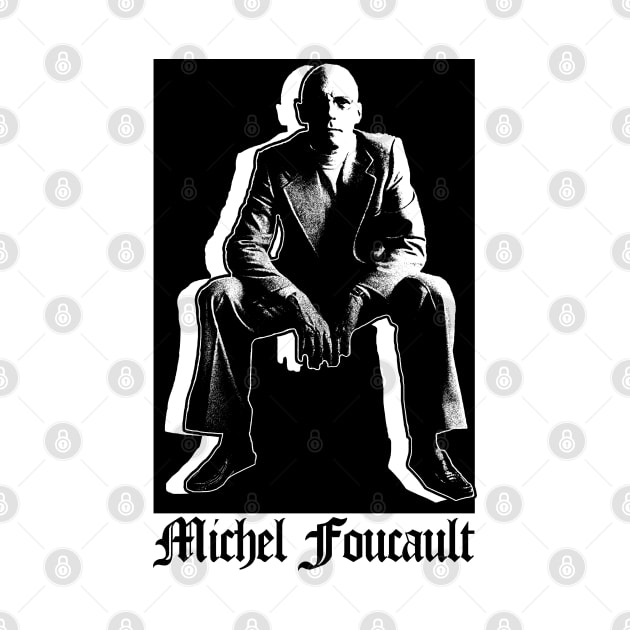 Michel Foucault Fan Design by unknown_pleasures