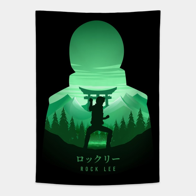 Rock Lee Tapestry by The Artz