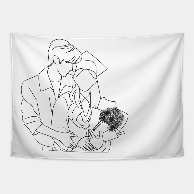 Hidden Love Chinese Drama Tapestry by kart-box