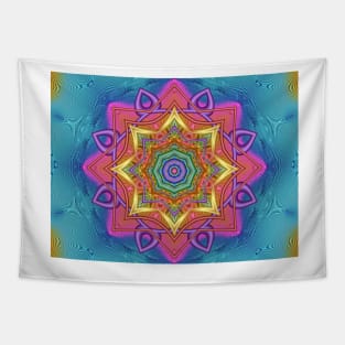 Colourful Mandala Design Tapestry