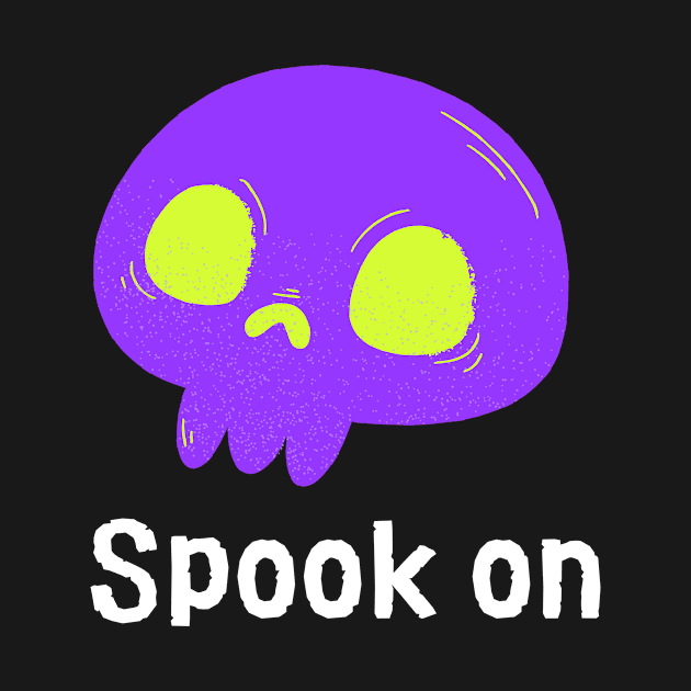 Spook on Halloween skull design by DestinationAU