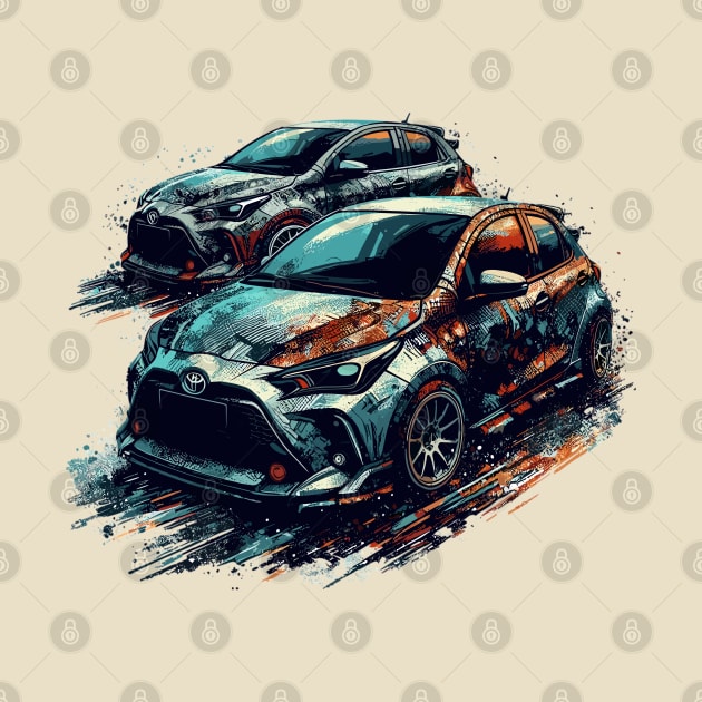 Toyota Yaris by Vehicles-Art