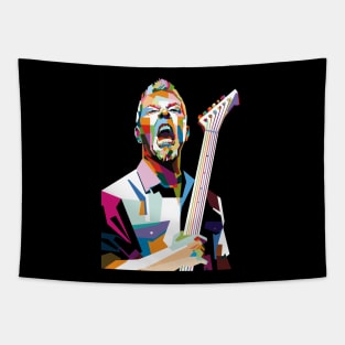 WPAP-james hetfield Tapestry