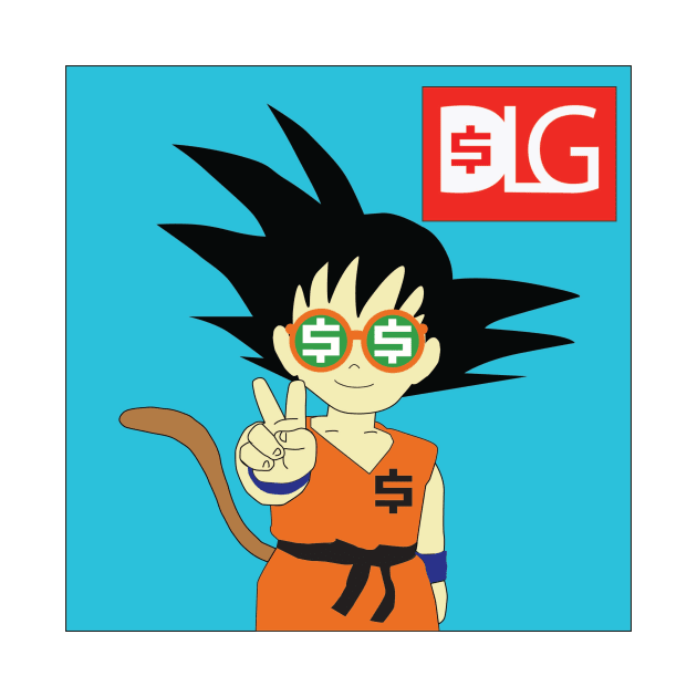 Money Kid Goku by De La Grind Studio