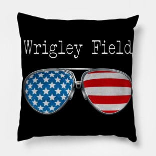 AMERICA PILOT GLASSES WRIGLEY FIELD Pillow