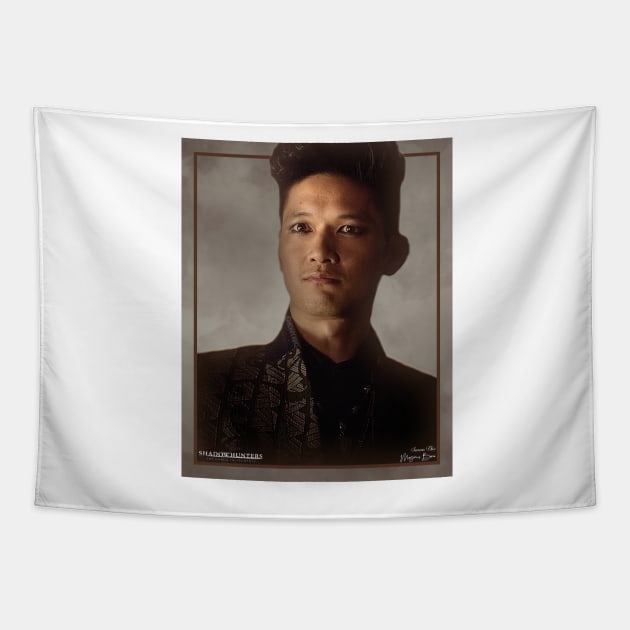 Magnus Bane - Season One Poster - Shadowhunters Tapestry by vickytoriaq