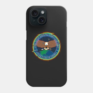 Unidentified Aerial Phenomena Task Force (UAPTF) Insignia - Glitch Phone Case