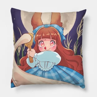 Bunny Maple Pillow