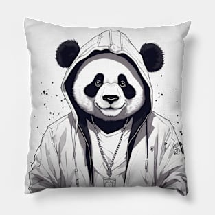 cute funny panda Pillow