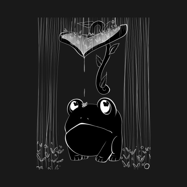 Rainy Toad (Black) by ToothFlavored