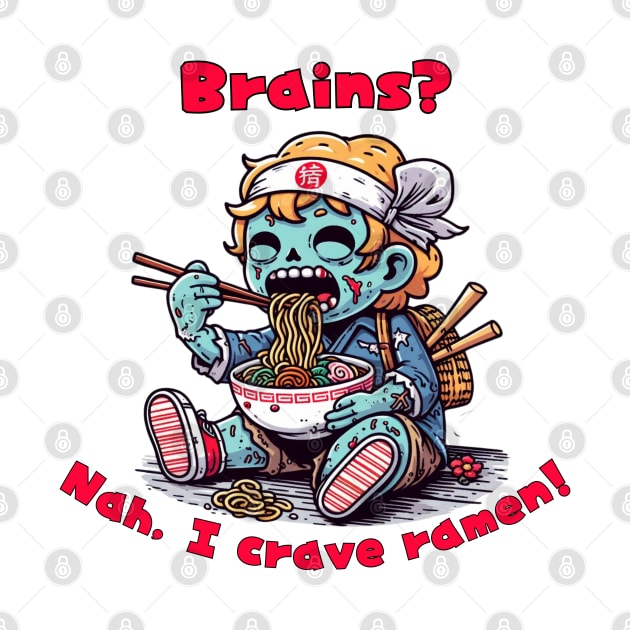Ramen life zombie by Japanese Fever