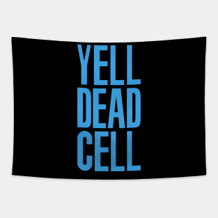 Yell Dead Cell (Metal Gear Solid 2 Substance Blue) Tapestry