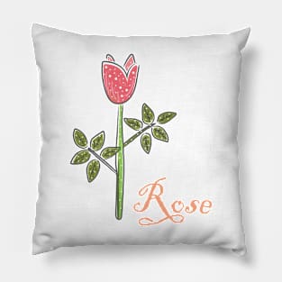 Rose Pillow