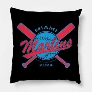 Marlins 24 Pillow